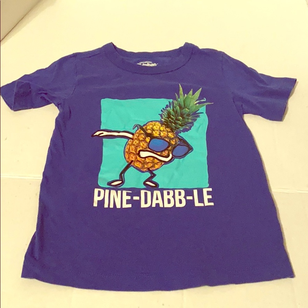 OshKosh Funny cute pineapple pine-dabb-le t shirt